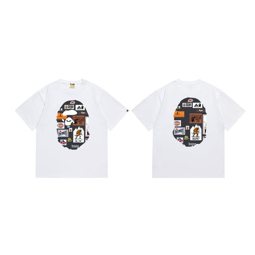 BAPE Ape Head Short-Sleeve Graphic T-Shirt — front