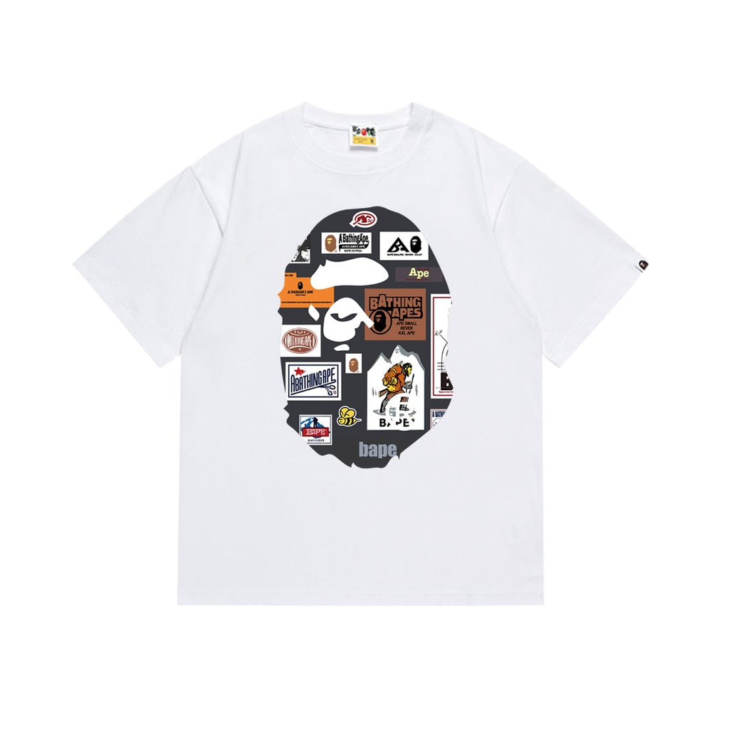 BAPE Ape Head Short-Sleeve Graphic T-Shirt — front