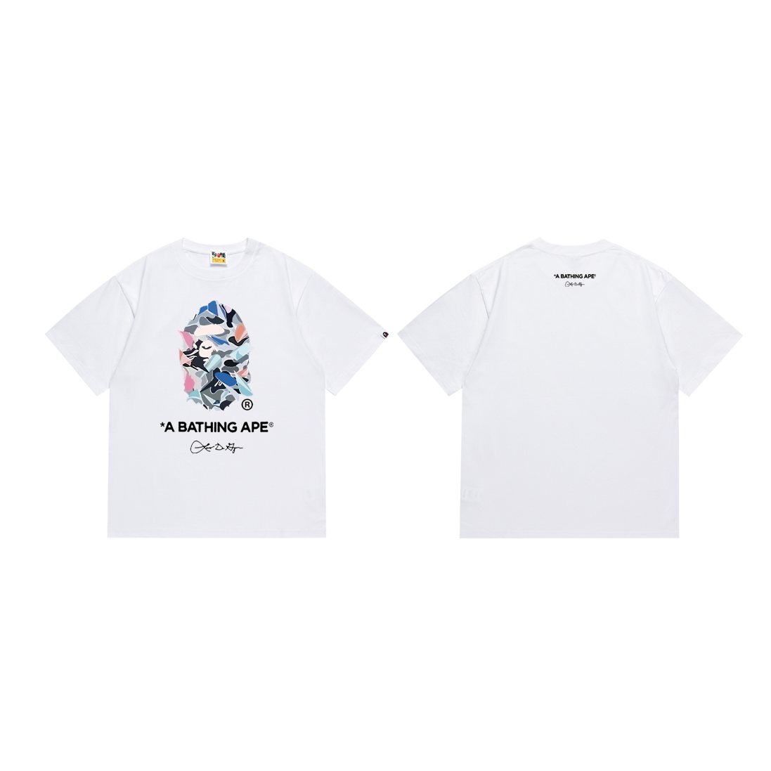 BAPE Camo Ape Head Graphic T-Shirt — front