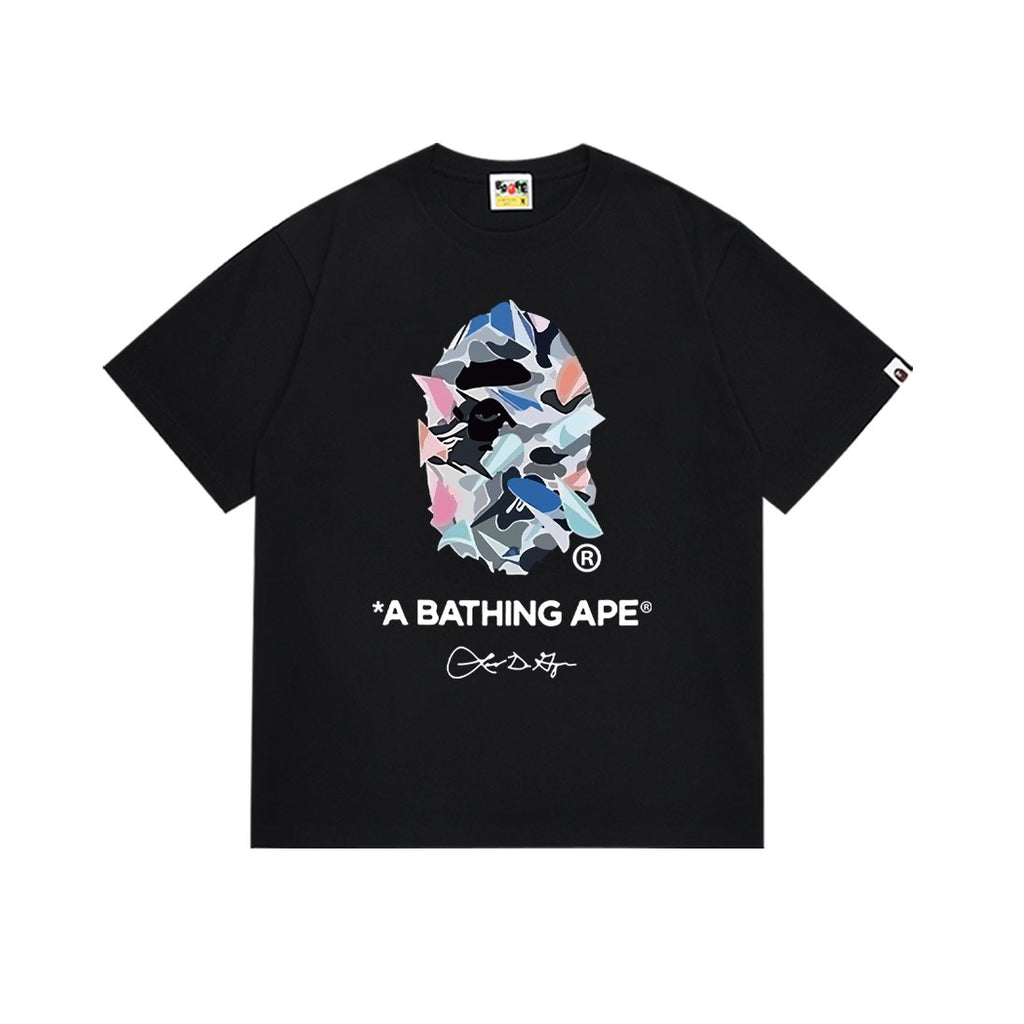 BAPE Camo Ape Head Graphic T-Shirt — front