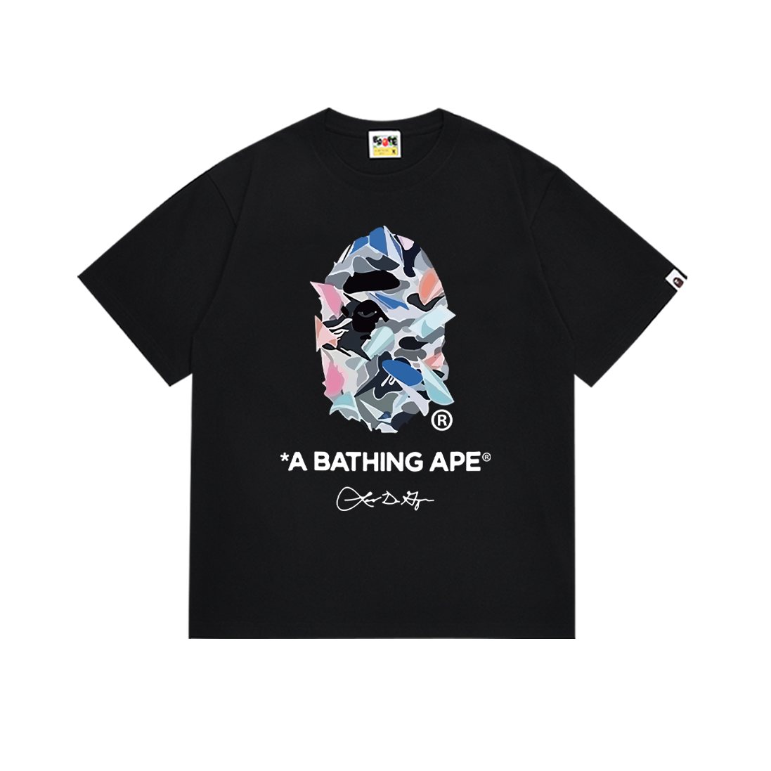 BAPE Camo Ape Head Graphic T-Shirt — front