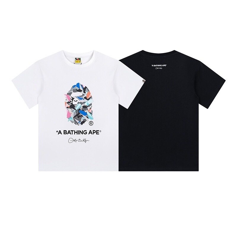 BAPE Camo Ape Head Graphic T-Shirt — comparison