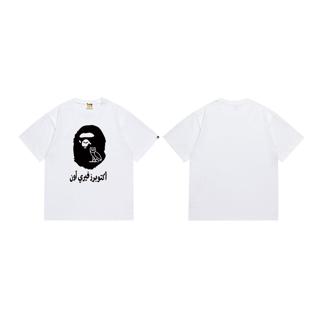 BAPE Ape Face Graphic Short-Sleeve T-Shirt — front