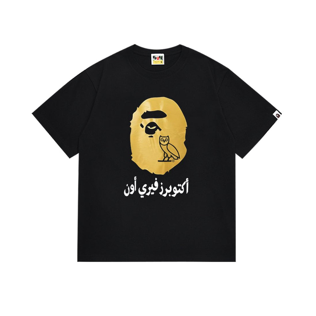 BAPE Ape Face Graphic Short-Sleeve T-Shirt — front