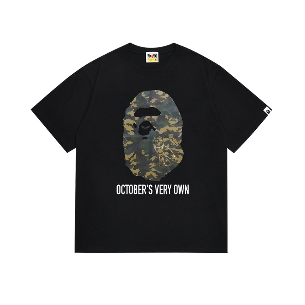 BAPE Camo Ape-Head Graphic T-Shirt — front