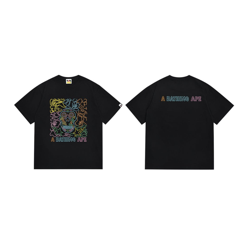 BAPE Skull Graphic Short-Sleeve T-Shirt — front