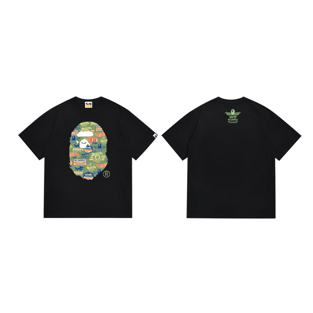 BAPE Multicolor Ape Head Graphic Short-Sleeve T-Shirt — hero
