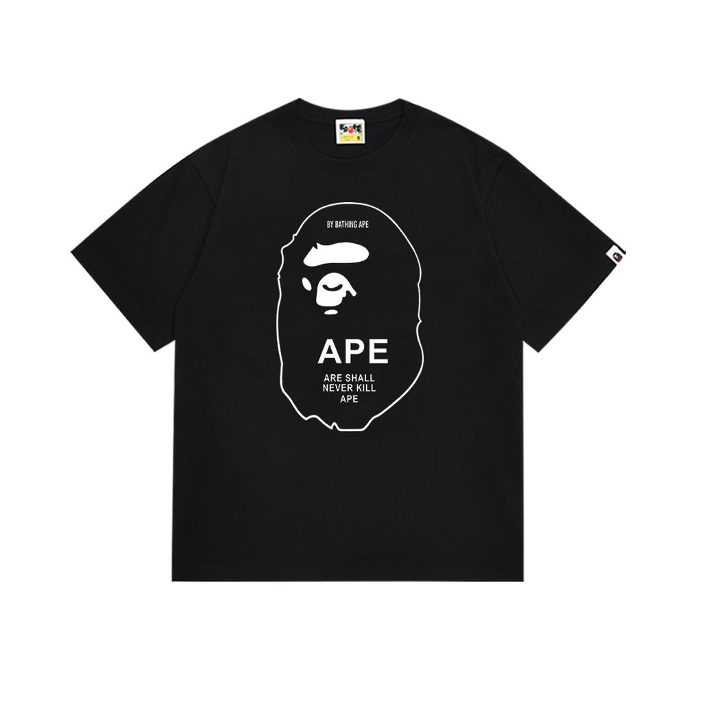 BAPE Front & Back Graphic T-Shirt — front