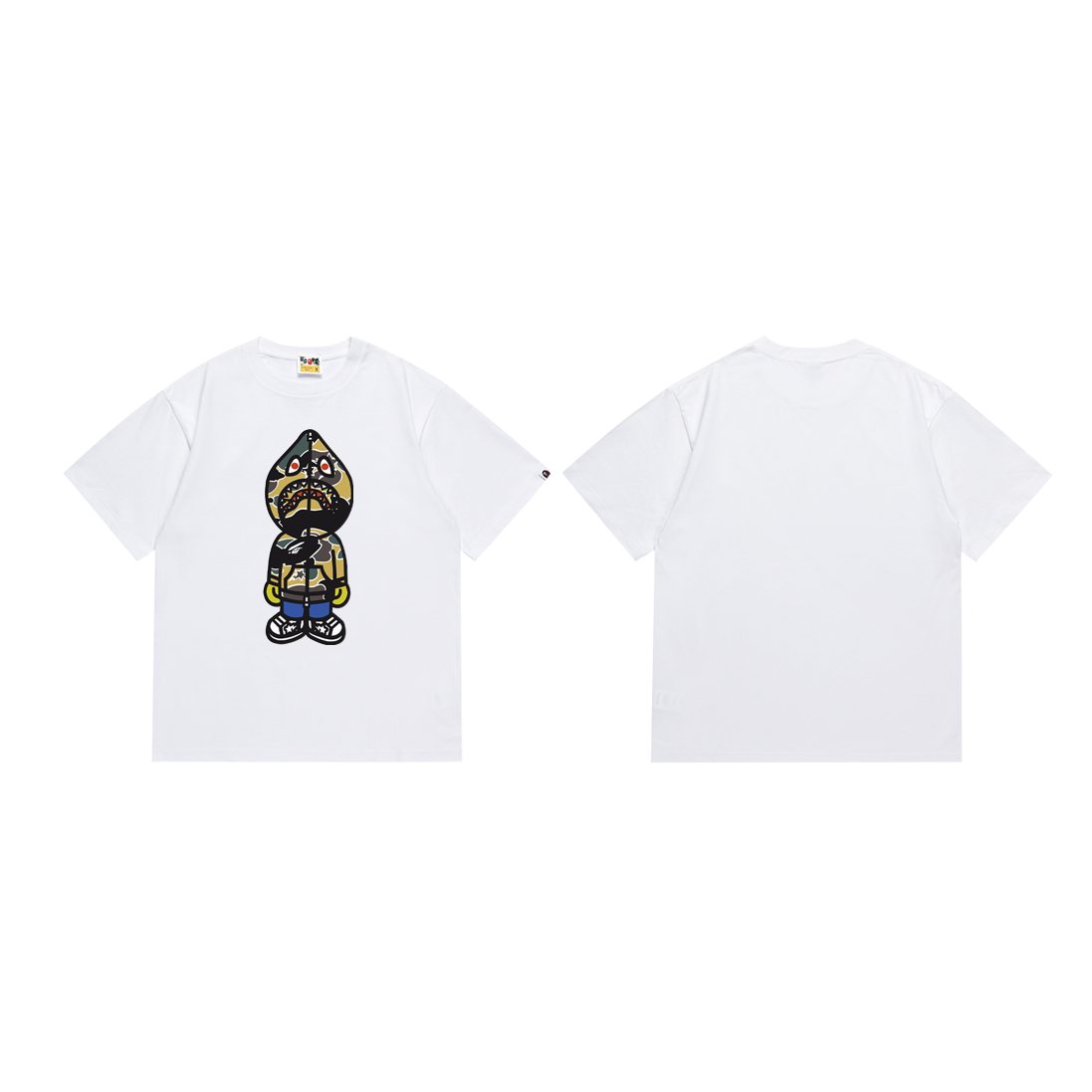 BAPE Character Shark Graphic T-Shirt — front