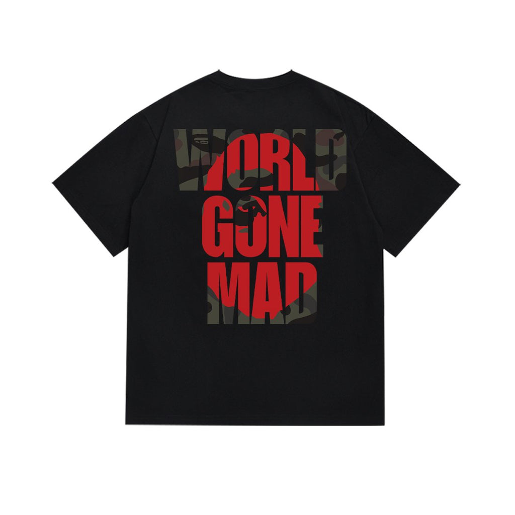 BAPE World Gone Mad Short-Sleeve T-Shirt — back