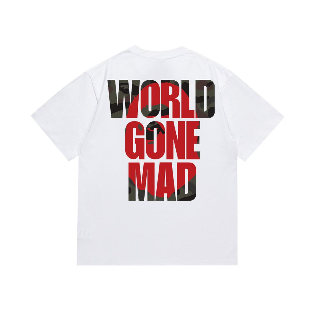 BAPE World Gone Mad Short-Sleeve T-Shirt — back