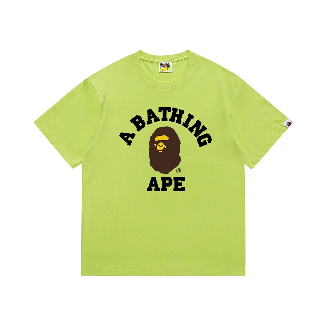 BAPE Ape Head Wordmark Graphic T-Shirt — front