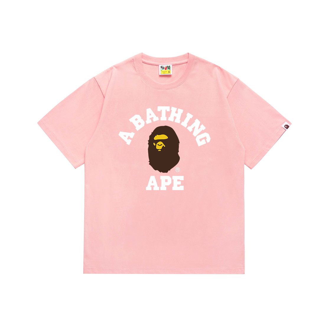 BAPE Ape-Head Wordmark Graphic T-Shirt — front