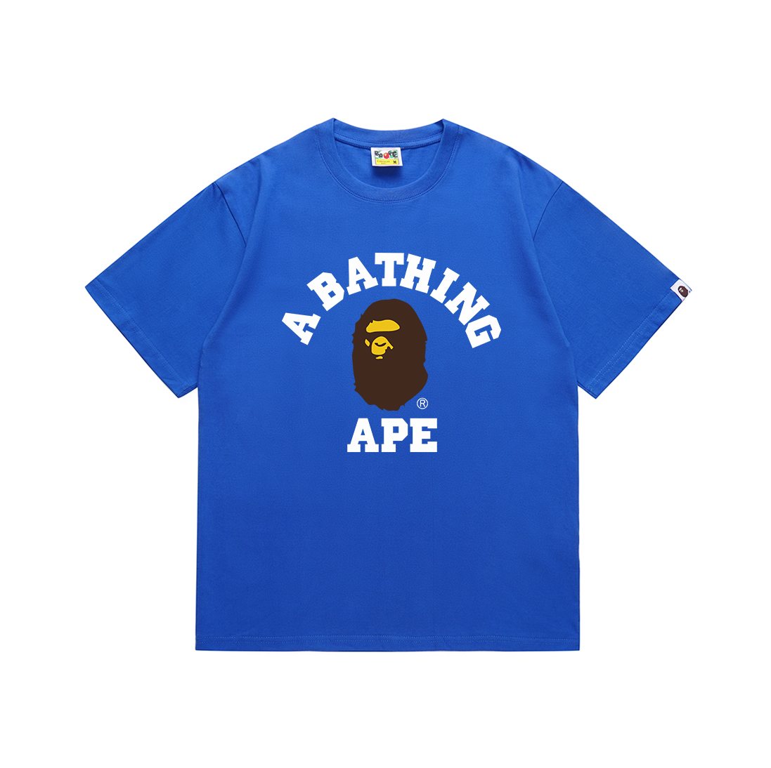 BAPE Ape-Head Wordmark Graphic T-Shirt — front