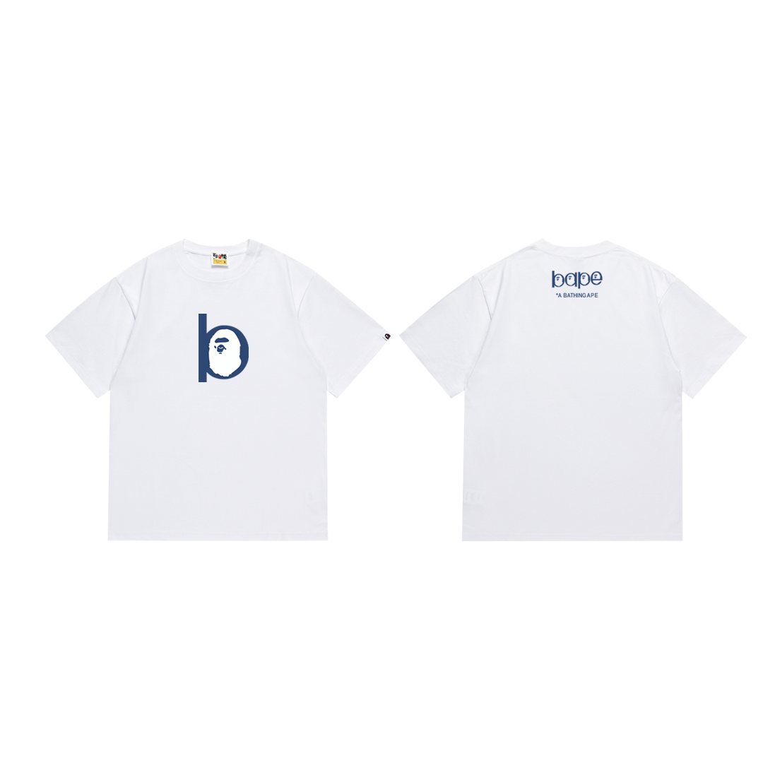 BAPE Front B Logo Graphic T-Shirt — front