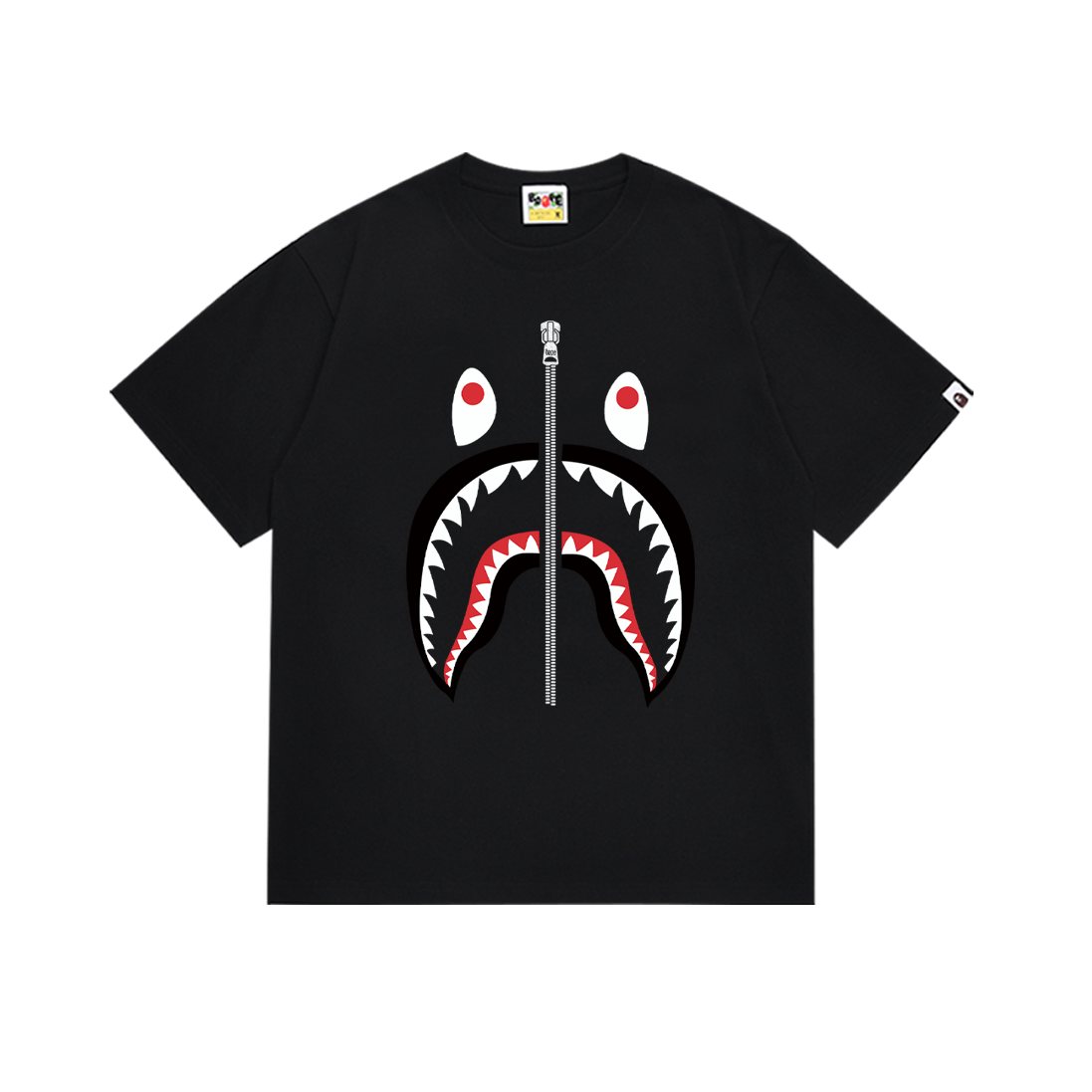 BAPE Shark Zip Graphic T-Shirt — hero