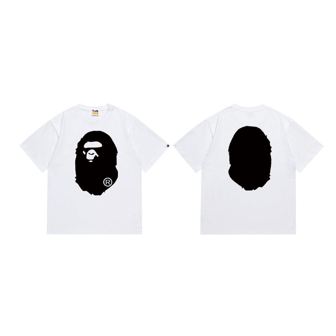 BAPE Front & Back Graphic T-Shirt — front
