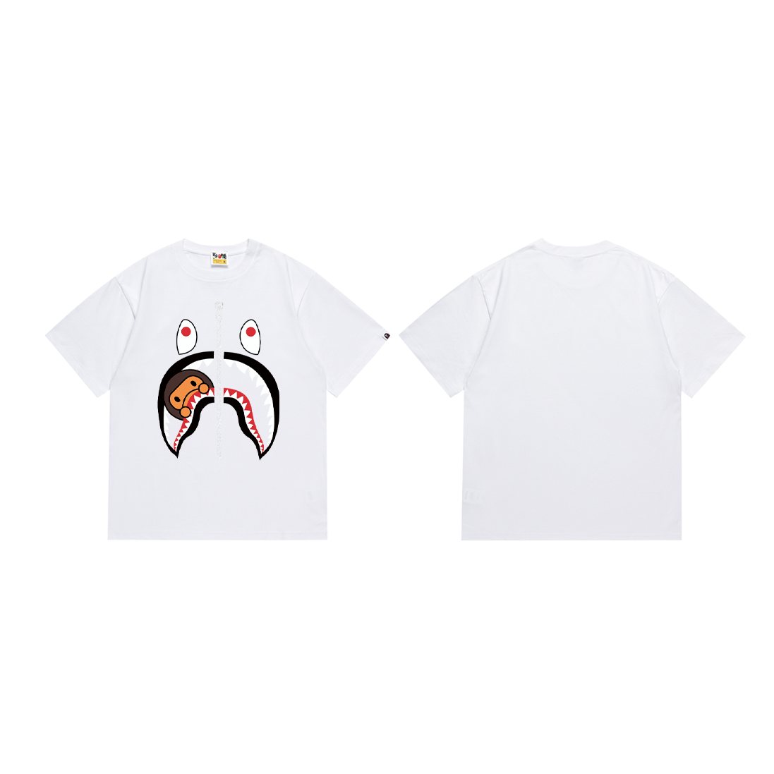 BAPE Shark Face Graphic T-Shirt — front