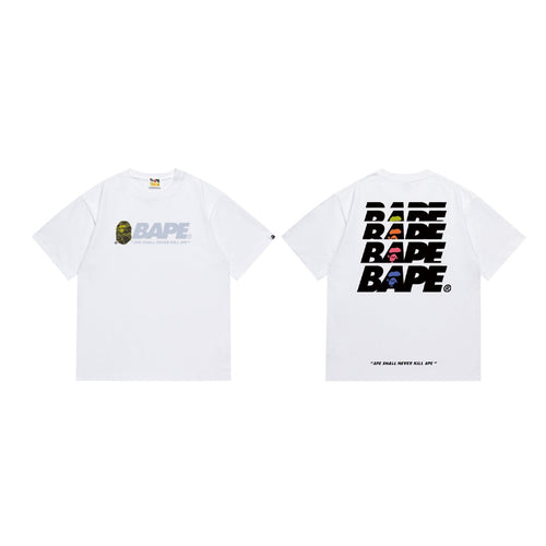 BAPE Front & Back Graphic T-Shirt — front