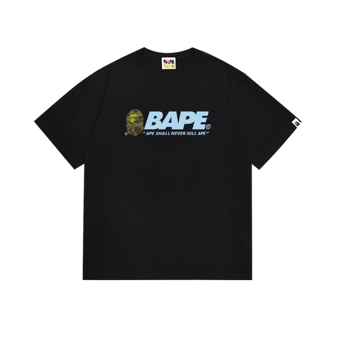 BAPE Front & Back Graphic T-Shirt — front