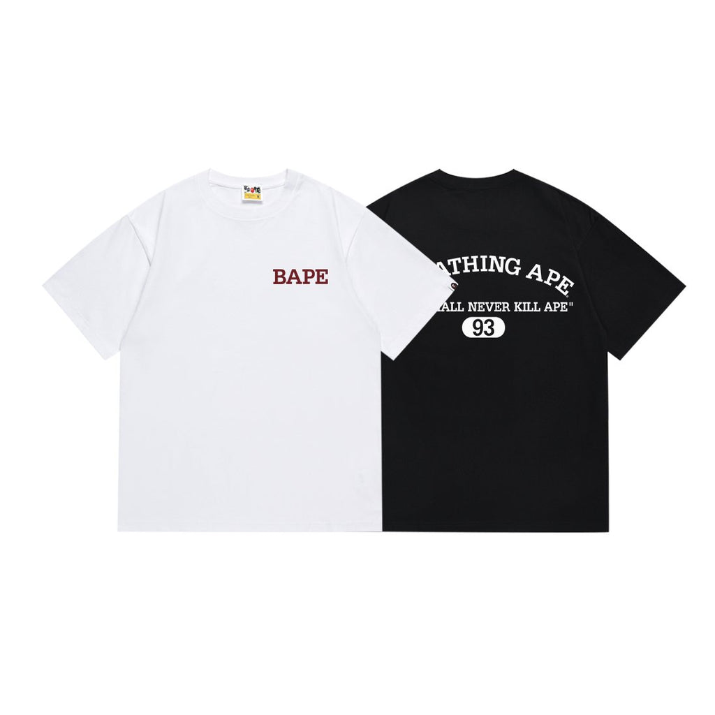 BAPE Chest and Back Graphic Short-Sleeve T-Shirt — comparison