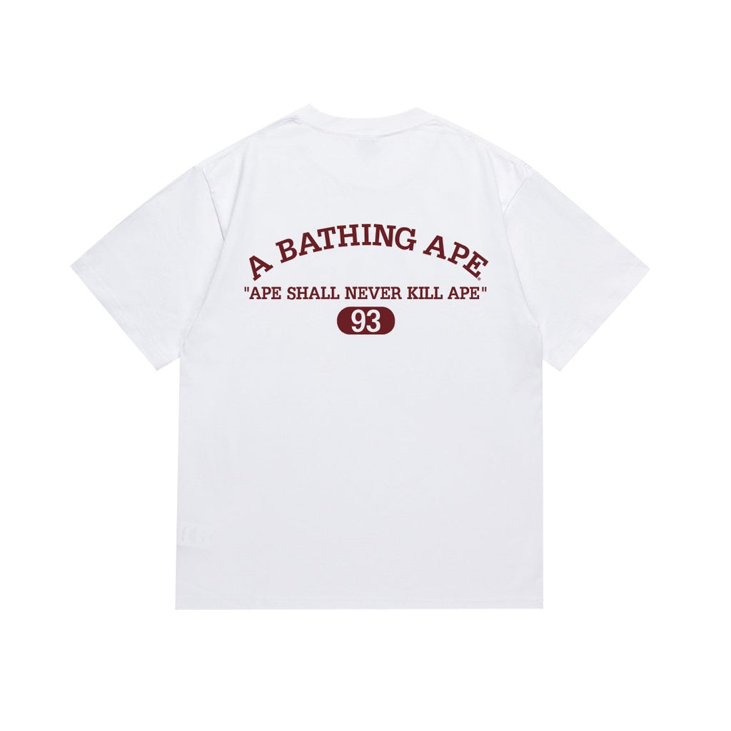 BAPE Chest and Back Graphic Short-Sleeve T-Shirt — back