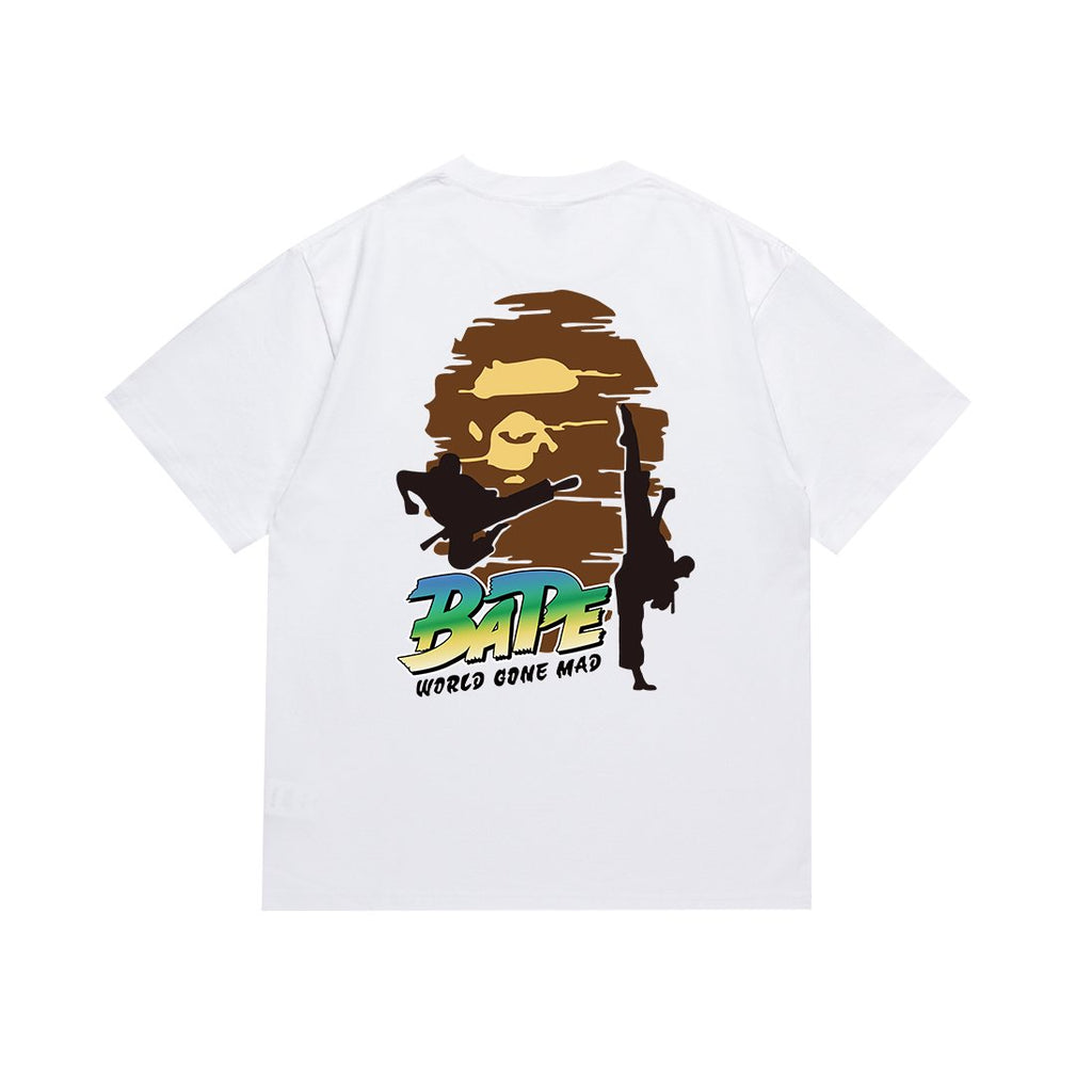BAPE Ape Back Graphic Short-Sleeve T-Shirt — back
