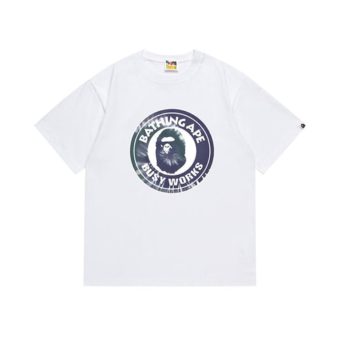 BAPE Busy Works Iridescent Circle Graphic T-Shirt — hero