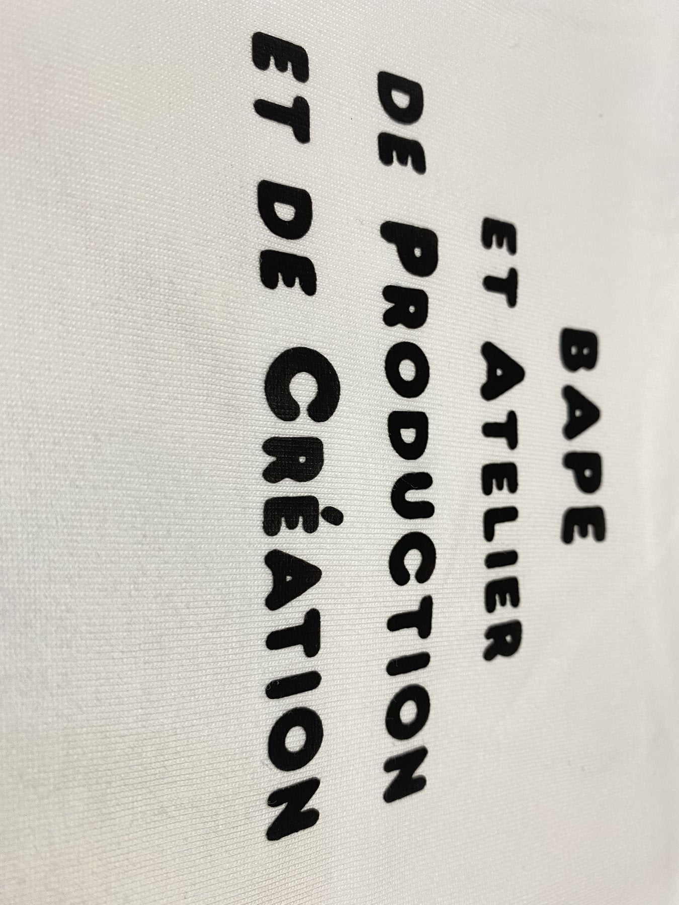 BAPE Ape Cloud Graphic Short-Sleeve T-Shirt — detail