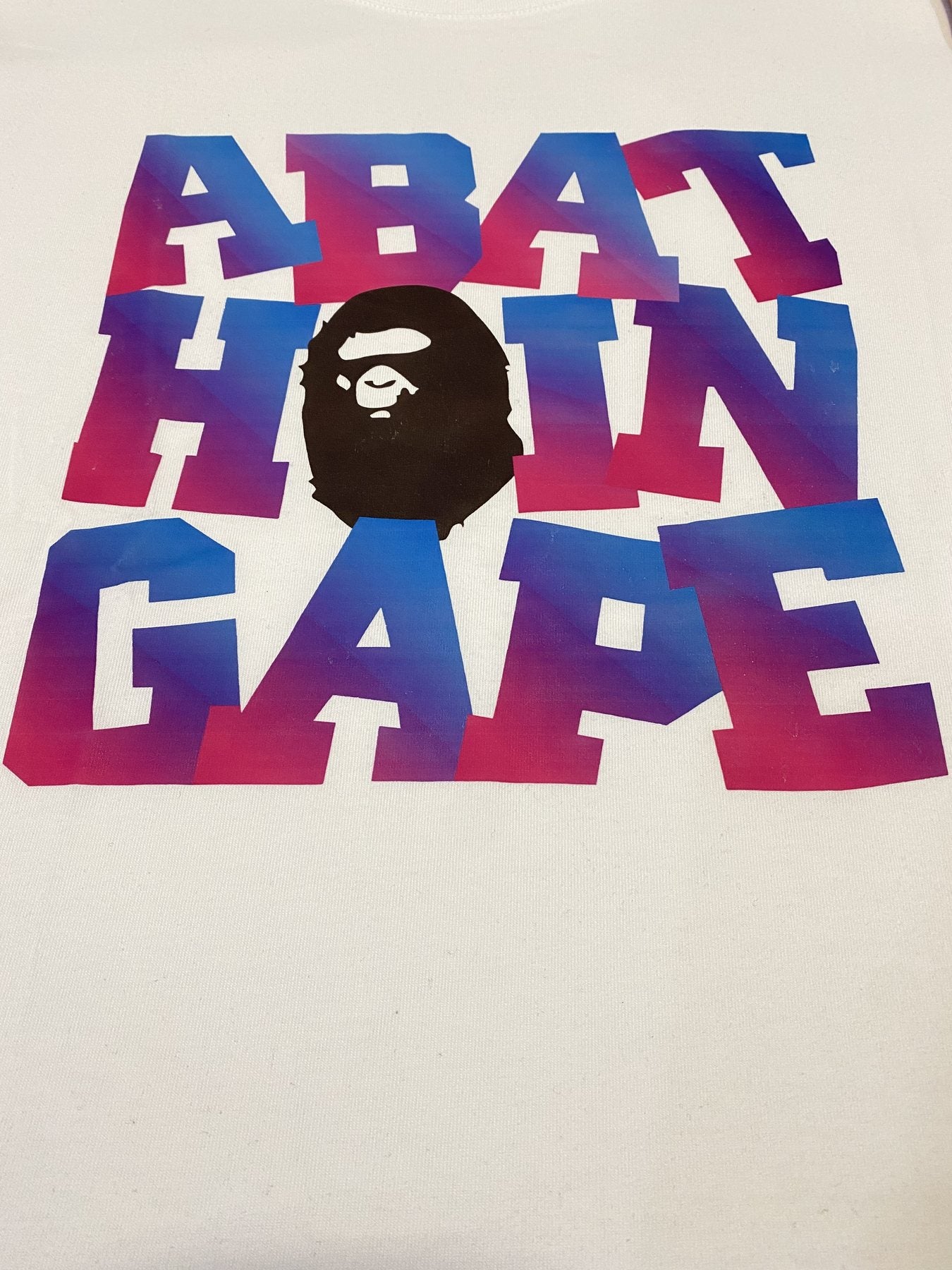 BAPE Front Graphic Short-Sleeve T-Shirt — detail