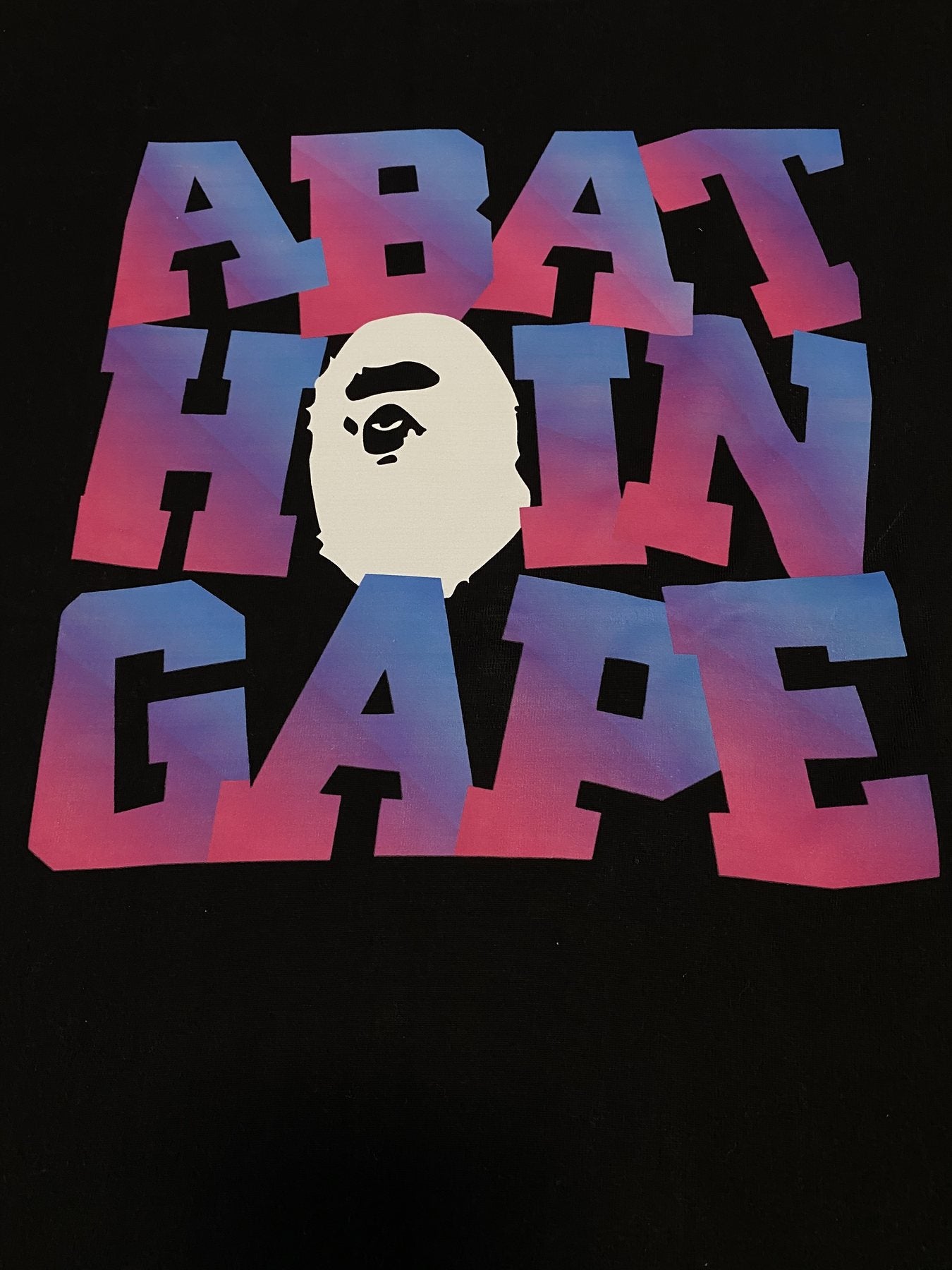BAPE Front Graphic Short-Sleeve T-Shirt — detail