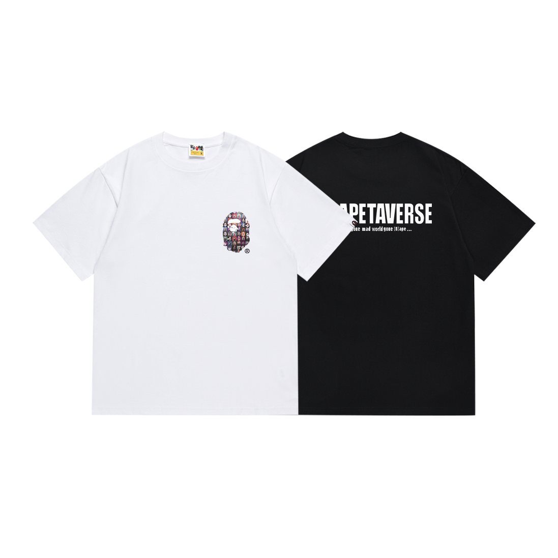 BAPE Chest & Back Graphic T-Shirt — comparison