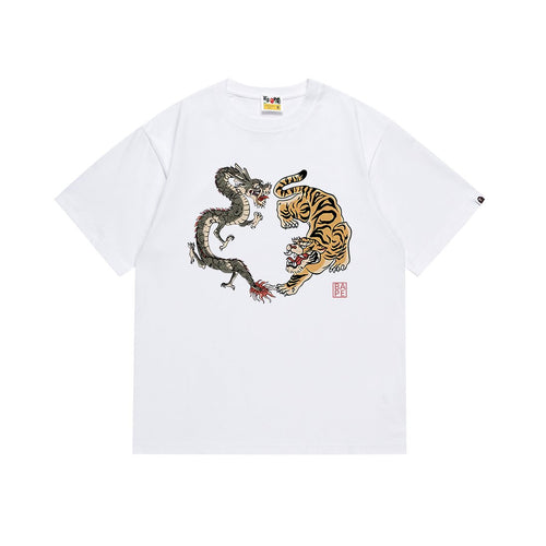 BAPE Dragon and Tiger Graphic T-Shirt — front