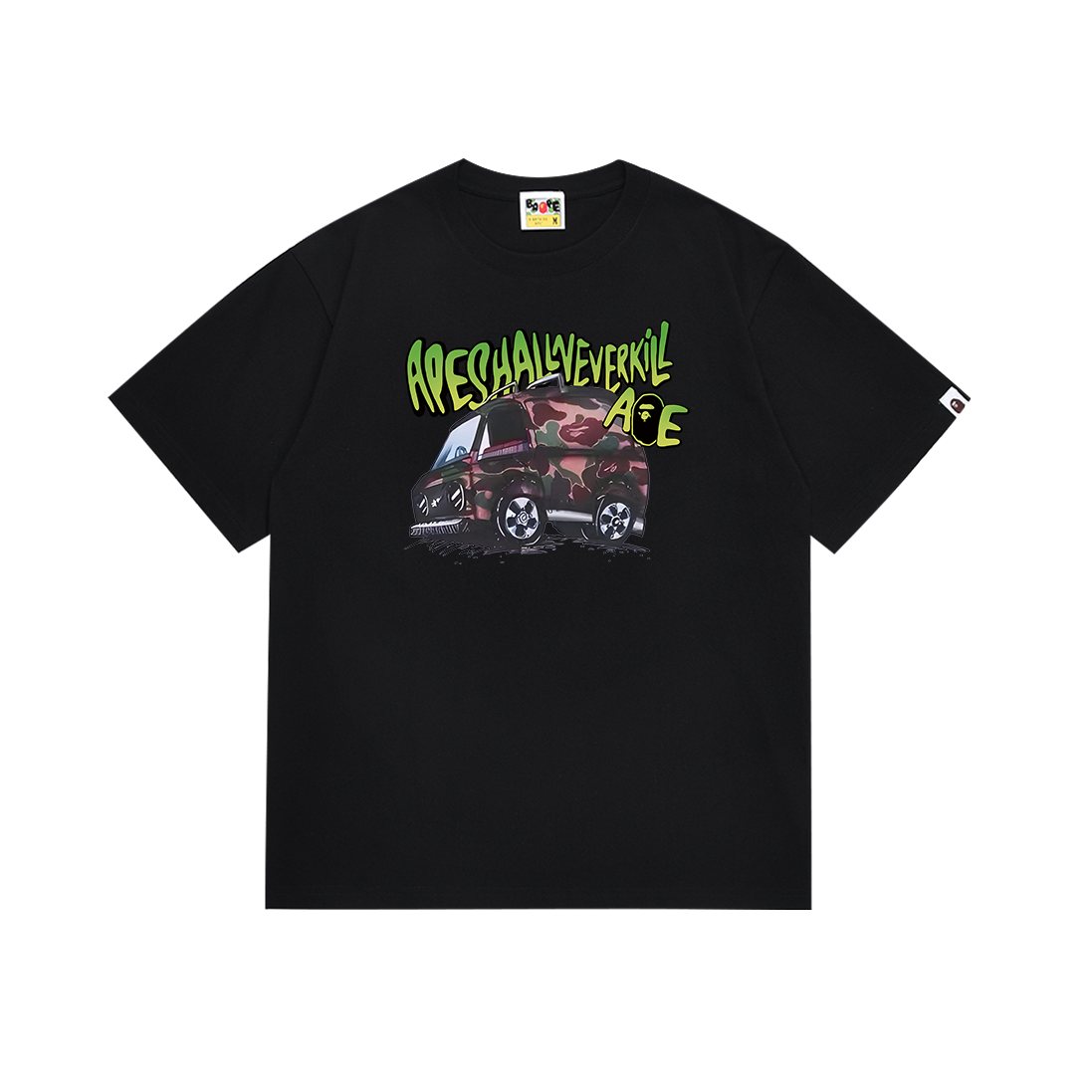 BAPE Car Graphic Short-Sleeve T-Shirt — front