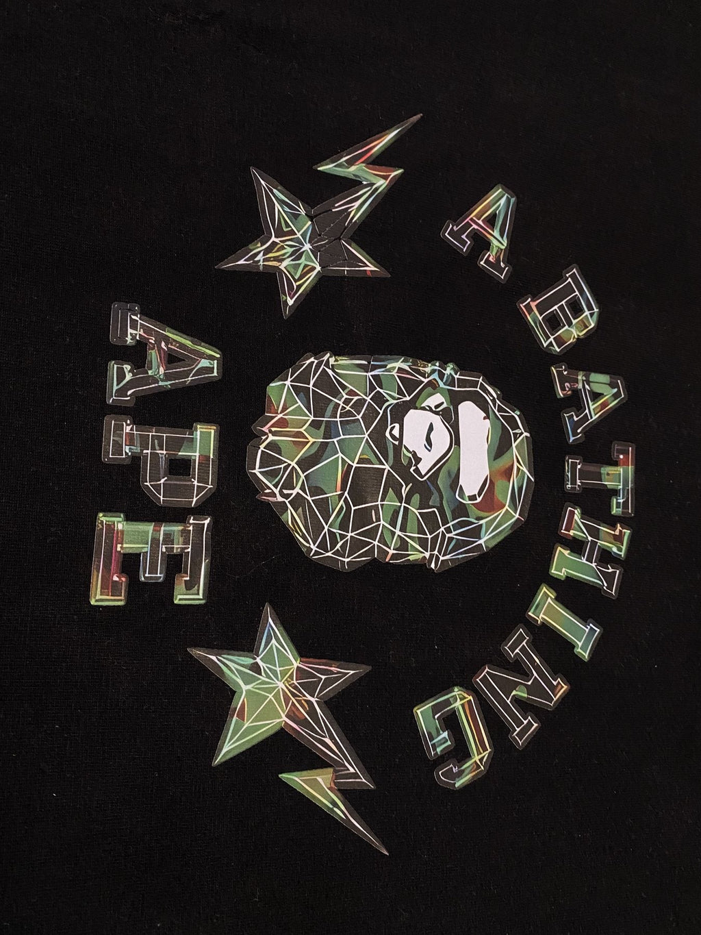 BAPE Front Graphic Short-Sleeve T-Shirt — detail