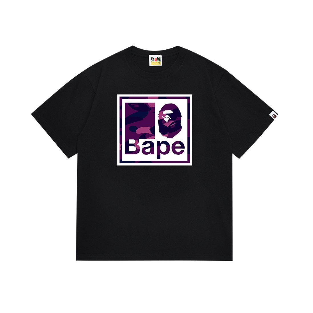 BAPE Square Front Graphic Short-Sleeve T-Shirt — front