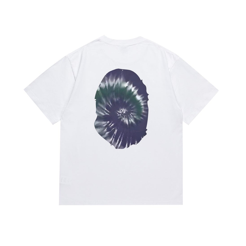 BAPE Tie-Dye Front and Back Graphic Short-Sleeve T-Shirt — back