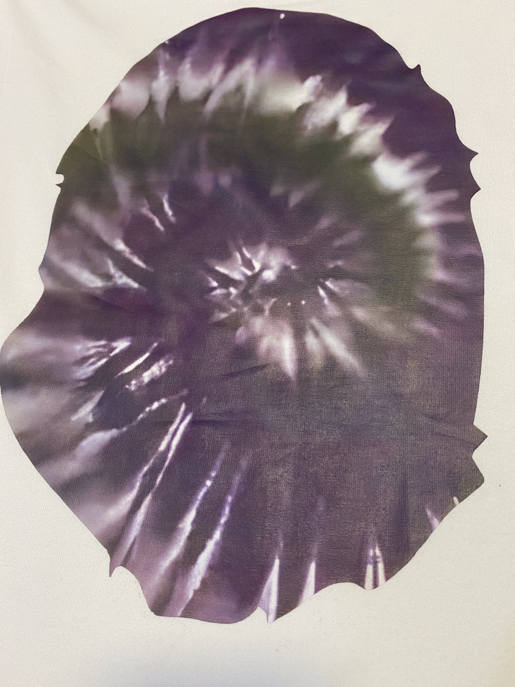 BAPE Tie-Dye Front and Back Graphic Short-Sleeve T-Shirt — detail