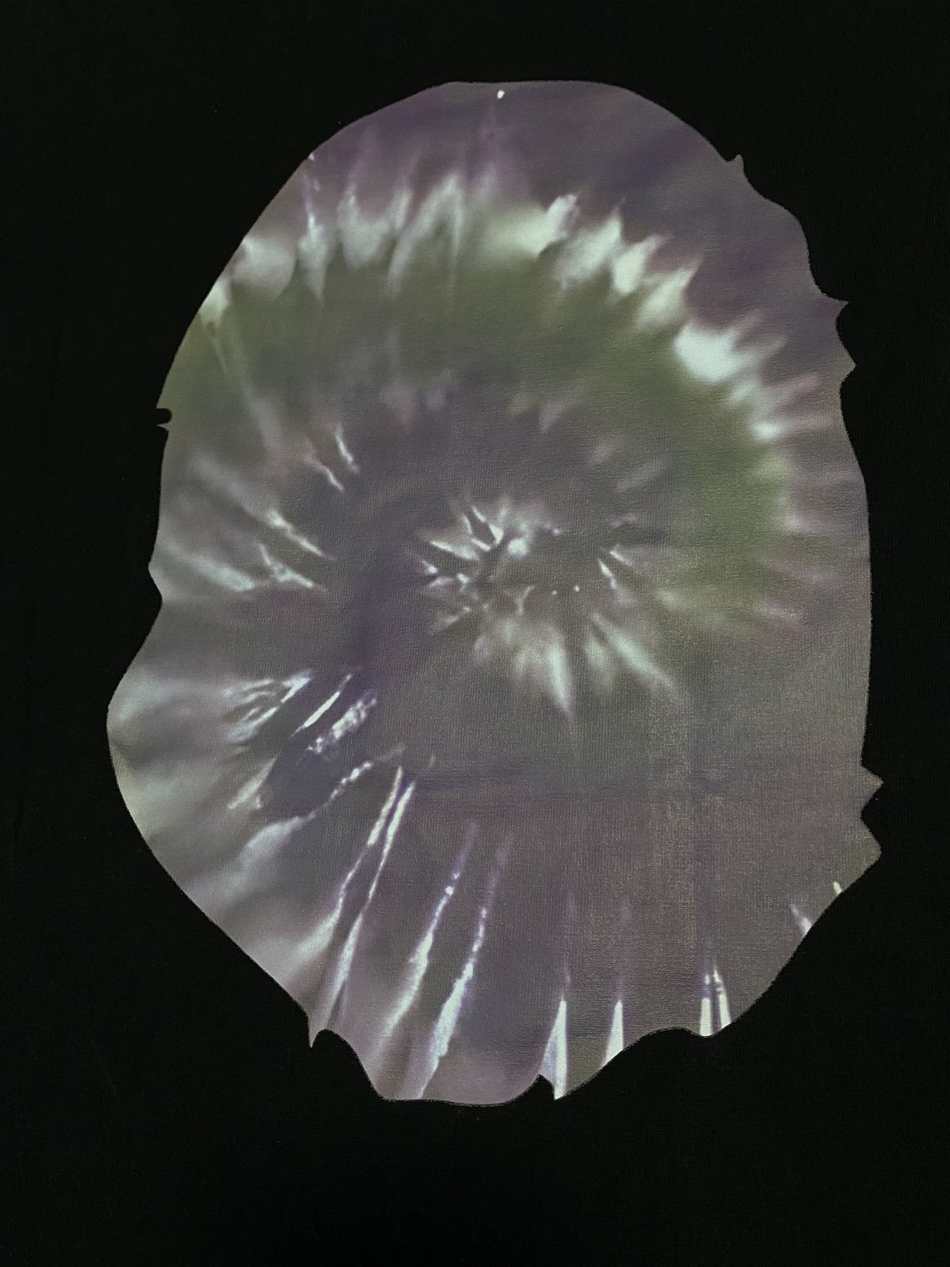 BAPE Tie-Dye Front and Back Graphic Short-Sleeve T-Shirt — detail