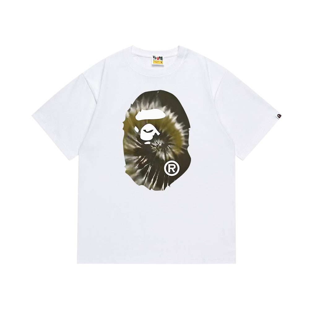 BAPE Tie-Dye Ape-Head Graphic T-Shirt — hero