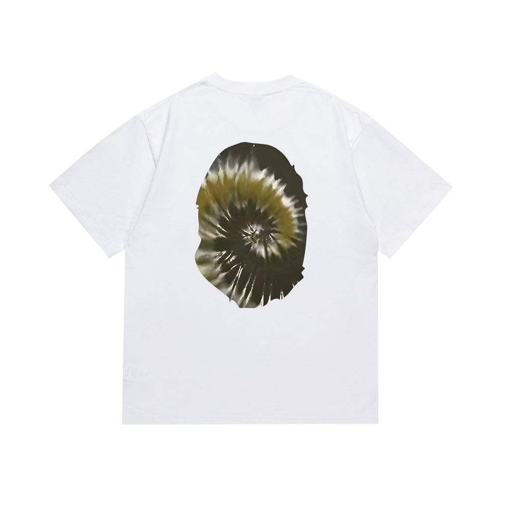 BAPE Tie-Dye Ape-Head Graphic T-Shirt — back
