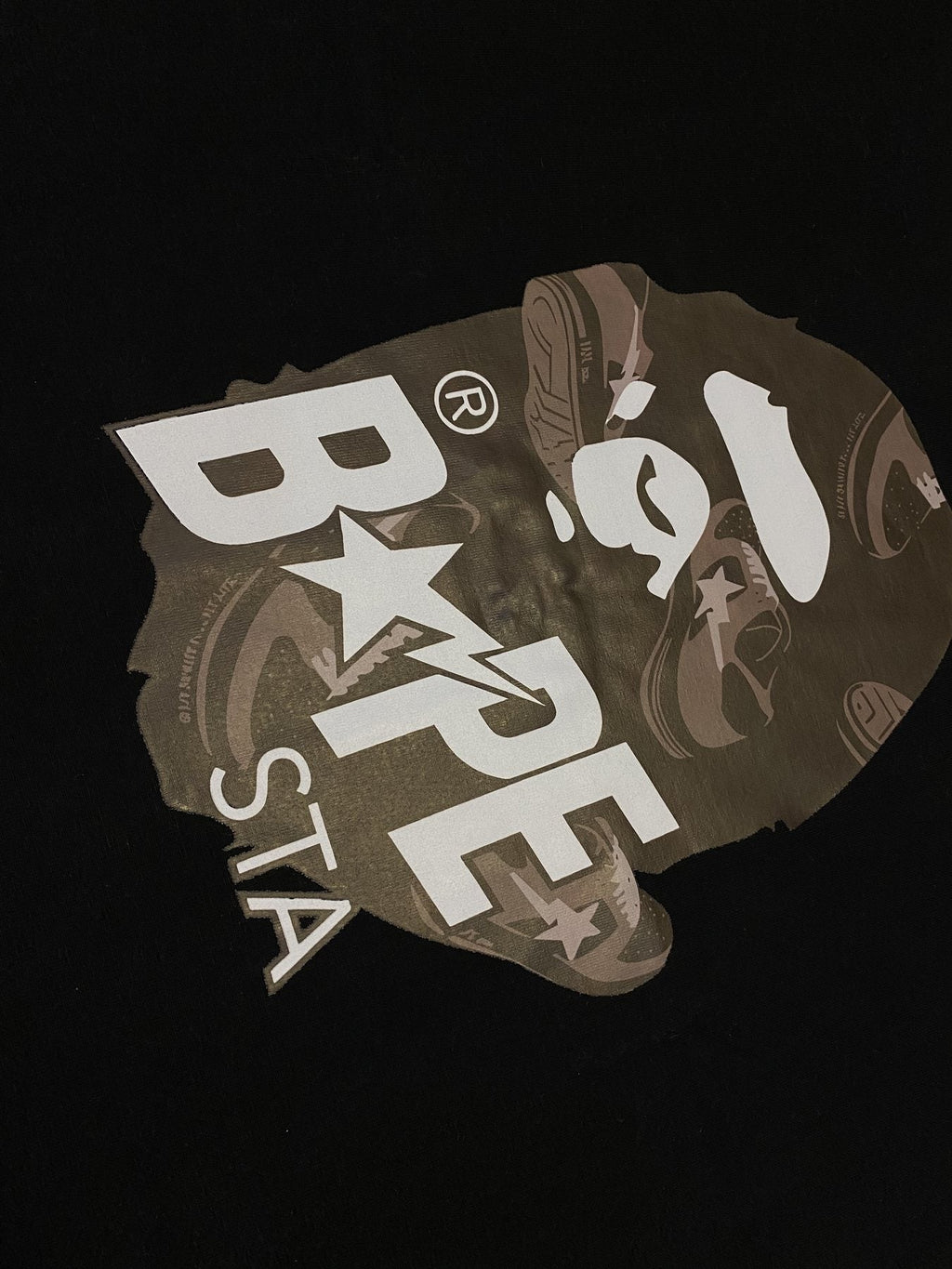 BAPE Front Graphic Short-Sleeve T-Shirt — detail