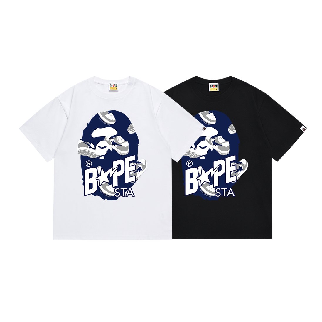 BAPE Sta Star Graphic T-Shirt — comparison