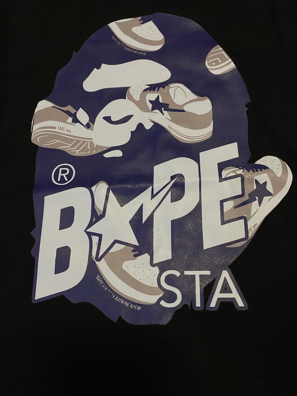 BAPE Sta Star Graphic T-Shirt — detail