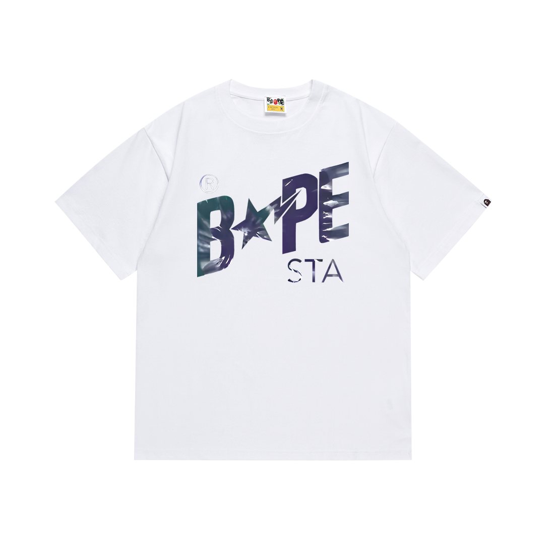 BAPE Star Lightning Graphic T-Shirt — front