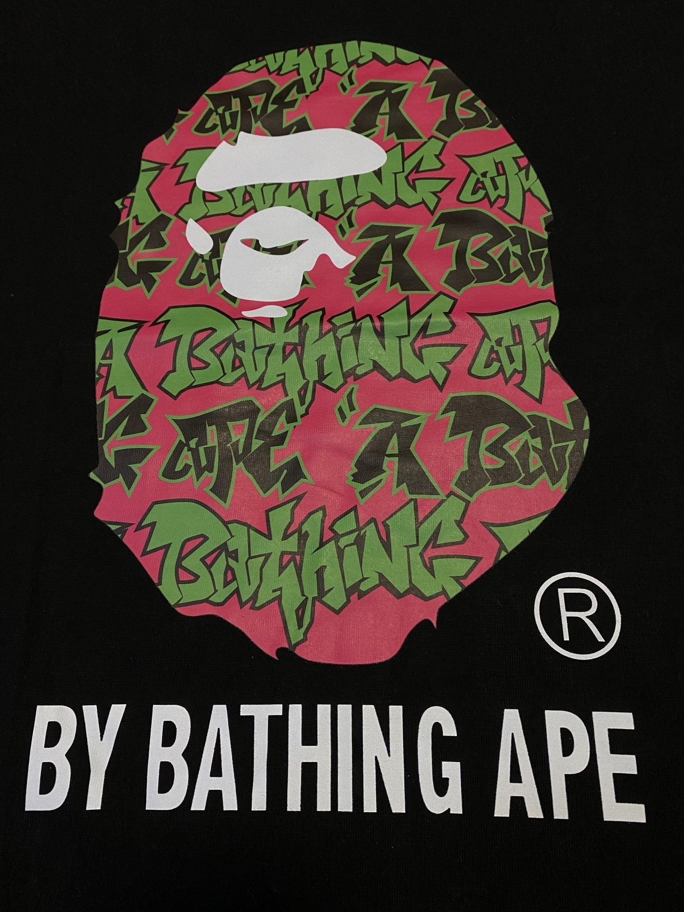 BAPE Graffiti Graphic T-Shirt — detail