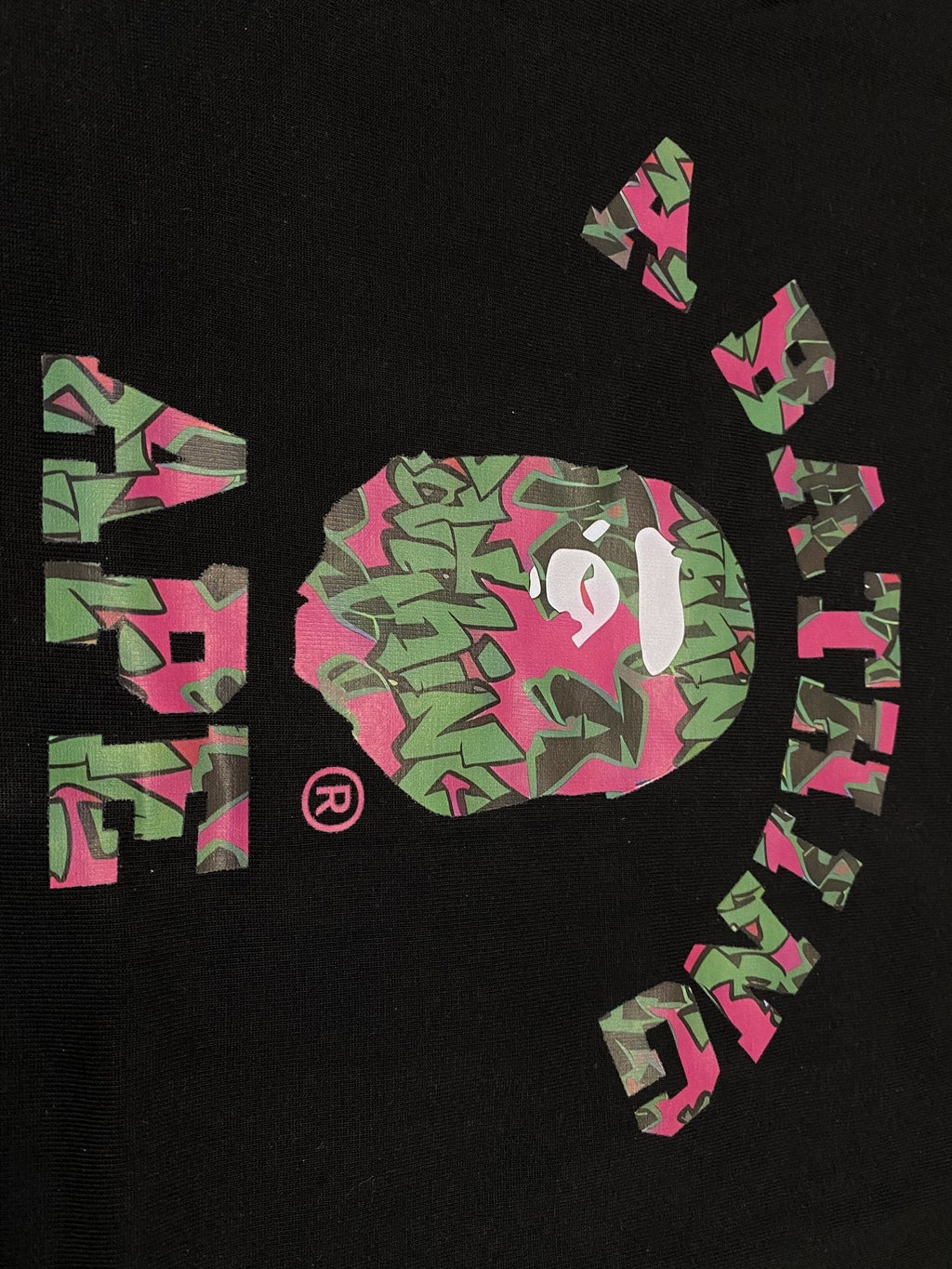 BAPE Front Graphic Short-Sleeve T-Shirt — detail
