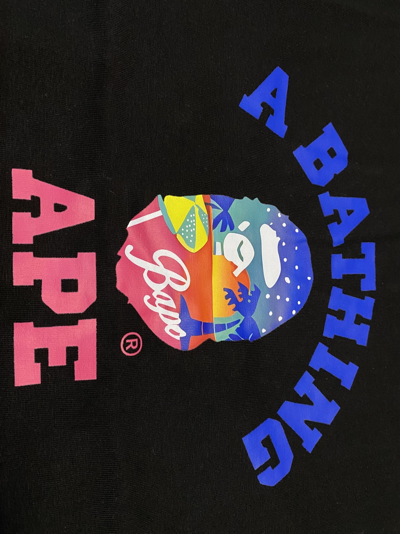 BAPE Front Graphic Short-Sleeve T-Shirt — detail