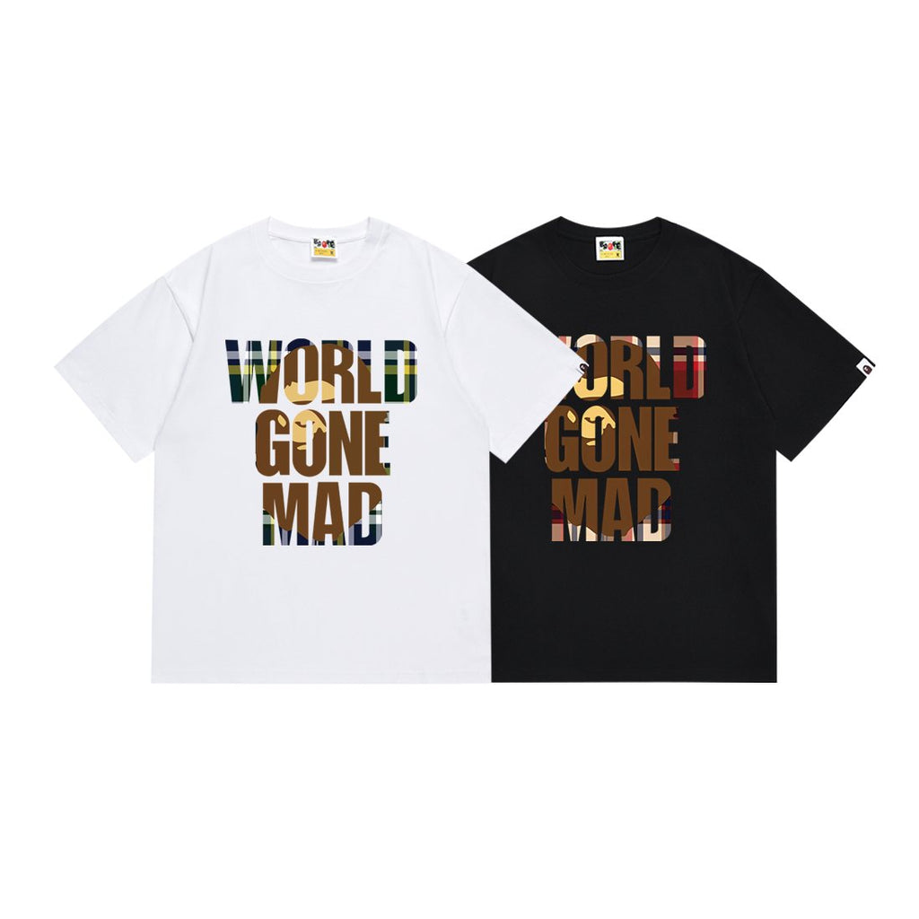 BAPE Text Graphic Short-Sleeve T-Shirt — comparison