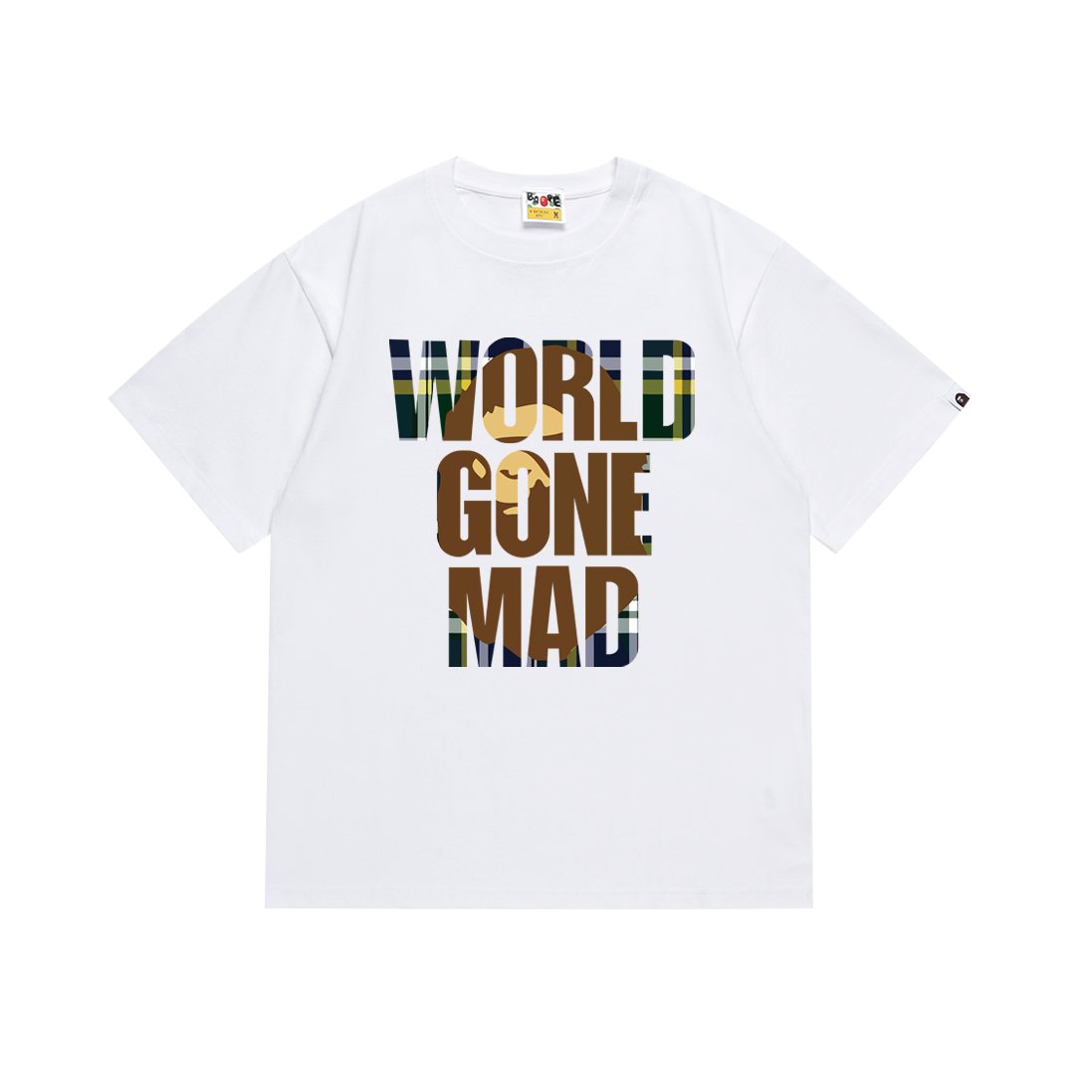 BAPE Text Graphic Short-Sleeve T-Shirt — front